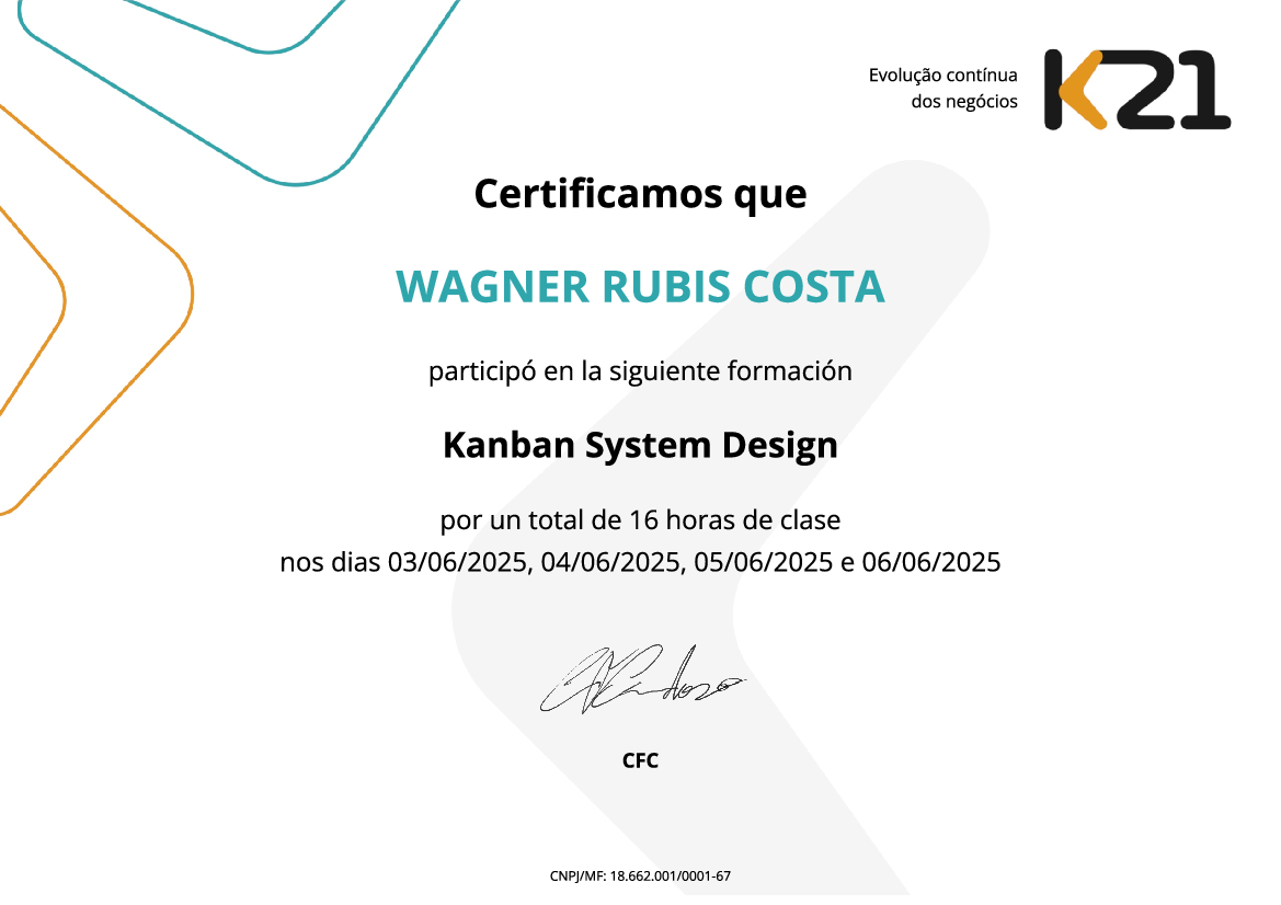 Certificado K21